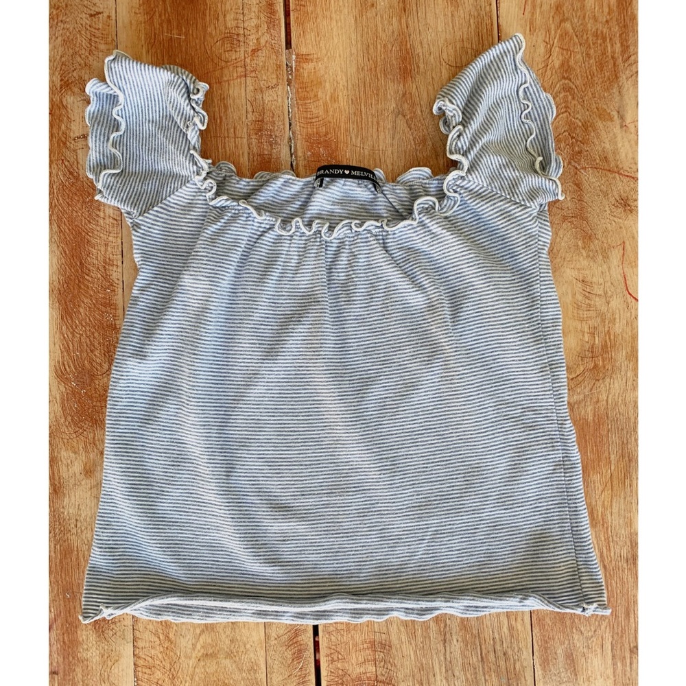 Brandy Melville Striped Top size small